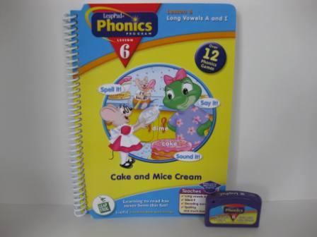 Phonics Program Lesson 6 - Long Vowels (w/ Book) - LeapPad Game